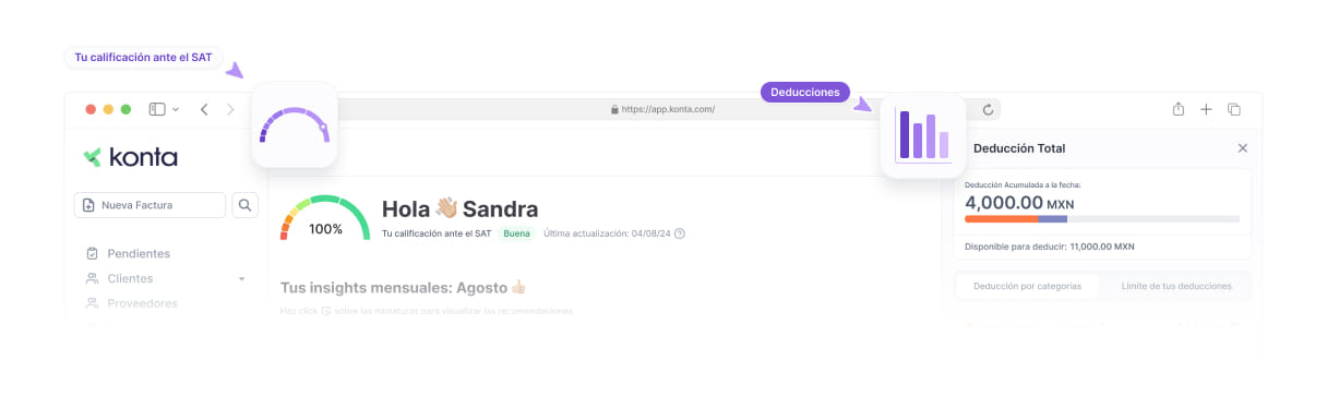 Vista previa del Visor Fiscal